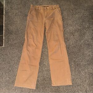 Duluth Trading Co Flex Fire Hose Men's Brown work pants 32x34